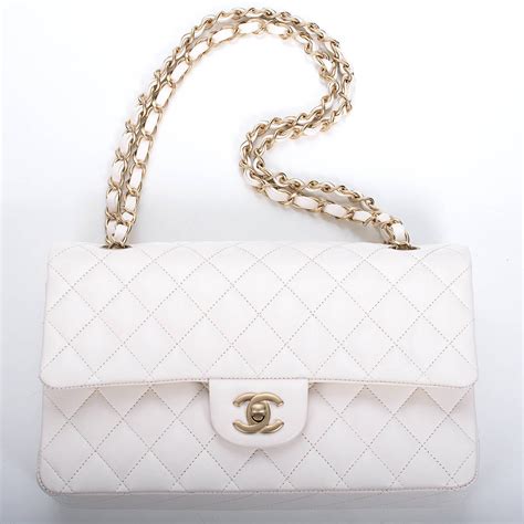 gabrielle chanel bag white